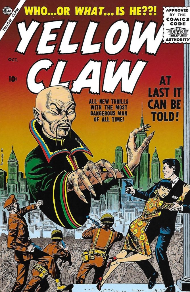 Jimmy Woo on the cover of Yellow Claw 1